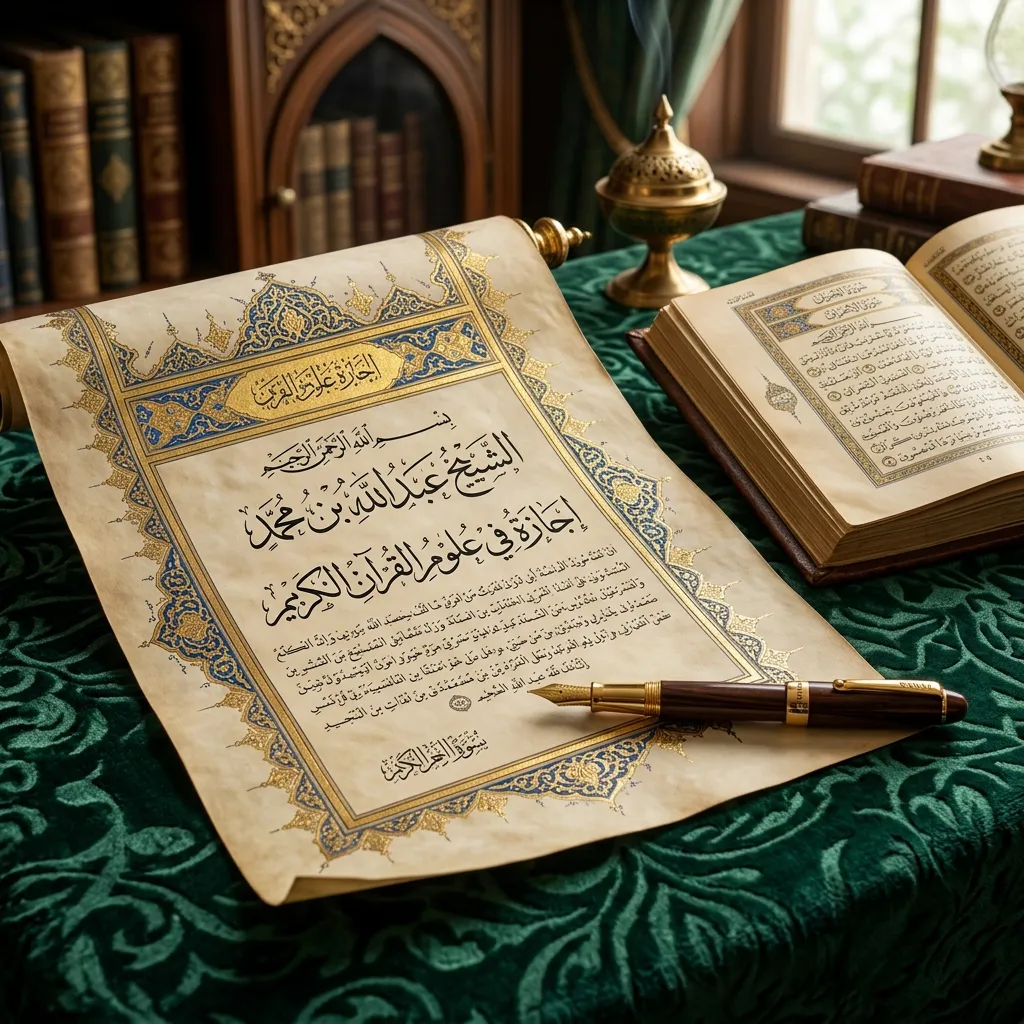 الإجازة القرآنية