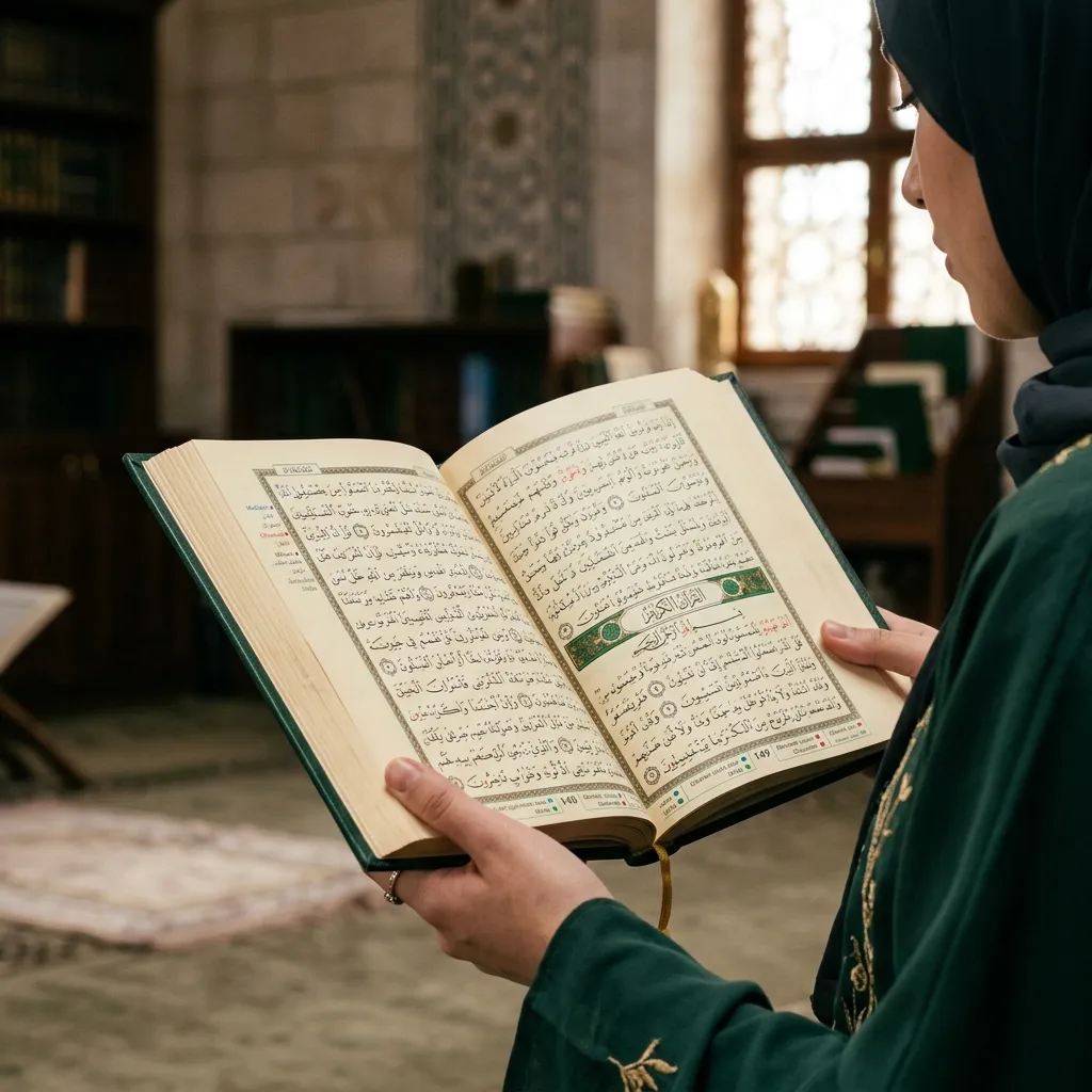 تلاوة القرآن بالتجويد